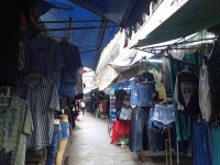 Back streets packed with local shops