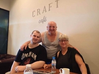 Nan with Silvio and Rennie