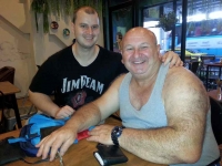 Silvio and Rennie
