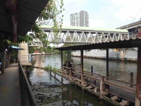 Other end of the boat dock