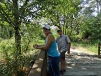Mailea and Neil on bridge