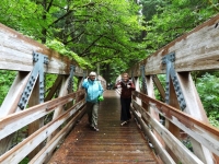 Mailea and Nan on bridge