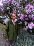 Neil with Blossoms