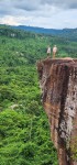 Neil and Nan on Cliff Kulen Mountains
