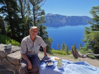 Neil at breakfast