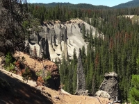 Pinnacles on way back