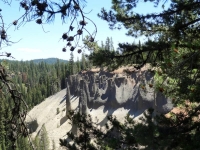 Pinnacles and canyon