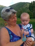 Grandma Nan with Patrick