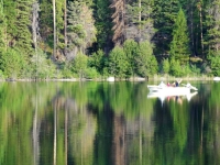 Boat on Lake Bonaparte