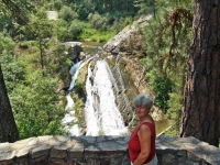 Douglas Falls with Nan