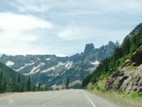 Viewing the North Cascades from the east