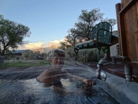 Aerating the hot water