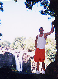 Adam at Rainbow Falls