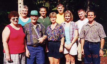 Kreischer Clan on Big Island, Hawaii