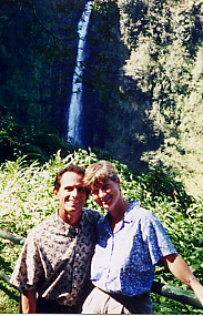 Neil and Nan at Peepee Falls