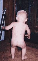 Naked baby