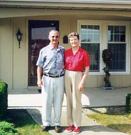 Dad and Jane at their home in Ohio