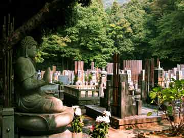 Buddhist cemetery