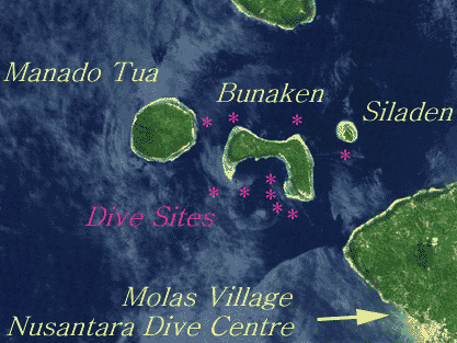 The dive sites are in a Marine Reserve