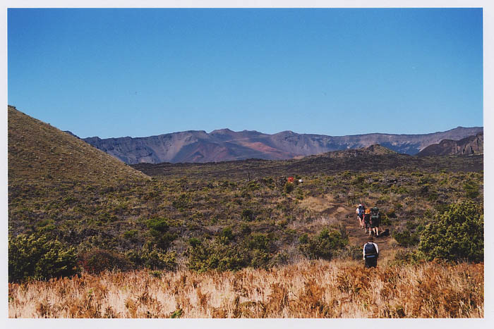 The final frontier, the hike up to get out.