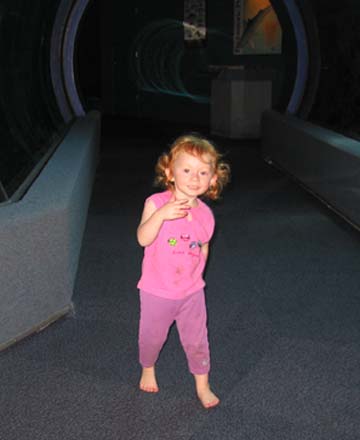 Sophie in the Tunnel