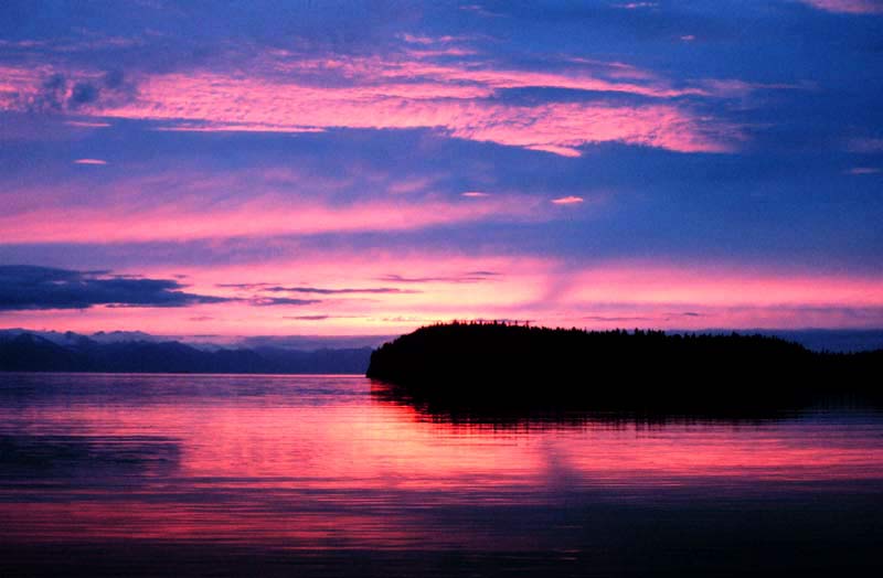 alaska sunset