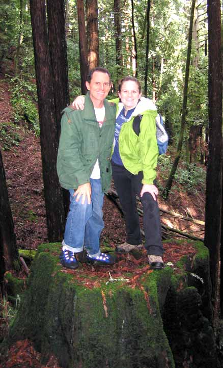 Hiking in Santa Cruz mountains