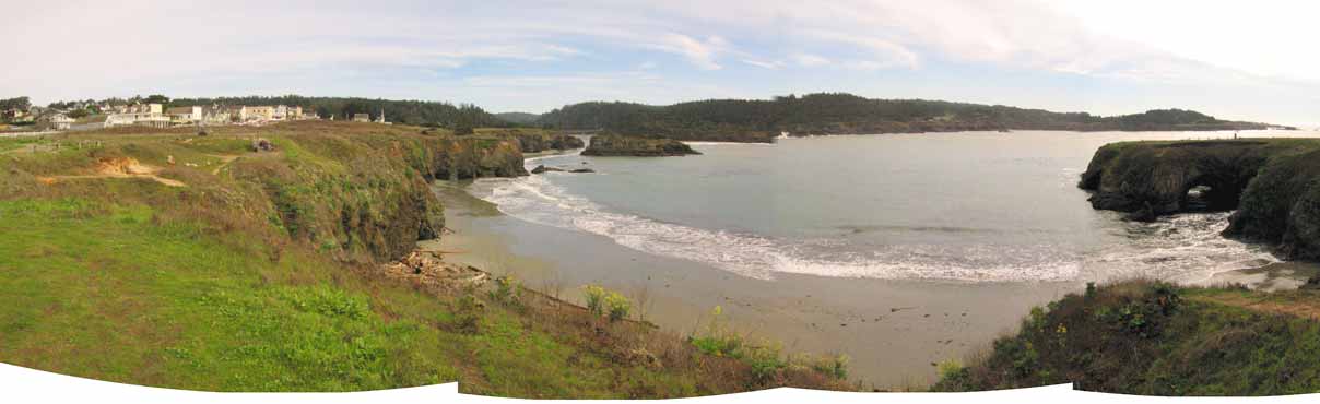 Mendocino cove