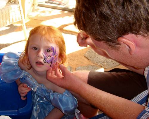 face painting