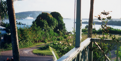 View from Kaiviti motel room