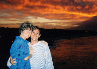 On the beach in front of Neil's in Kihei