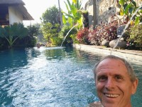 Neil in Pool