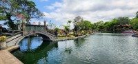 Taman Tirta Gangga Bridge