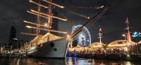 Beautiful Asiatique at night