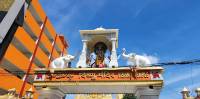 Vishnu Temple gate, detail