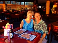 Nan and Neil at birthday dinner