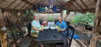 Breakfast after Angkor Wat