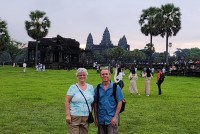 Nan and Neil at Angkor Wat