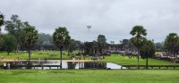 View of the reflection pool