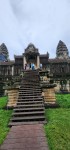 Entrance to the first floor of Angkor What