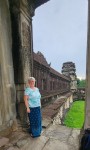 Outside of the temple wall