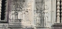 Carvings of dancers