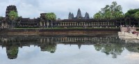 Reflection of Angkor Wat in the Moat
