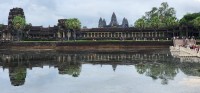 Reflection of Angkor Wat in the Moat