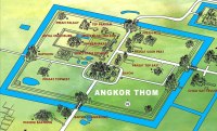 Angkor Thom Map