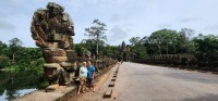 Nan and Neil at Naga South Gate