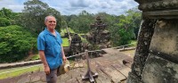 Neil on top of Baphuon