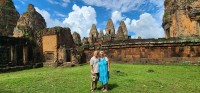 Nan and Neil at Pre Rup