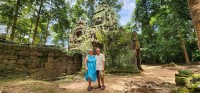 Nan and Neil at Ta Som
