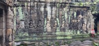 Preah Khan Courtyard Carving